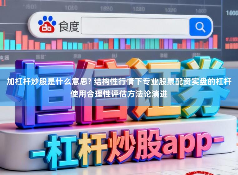 加杠杆炒股是什么意思? 结构性行情下专业股票配资实盘的杠杆使用合理性评估方法论演进